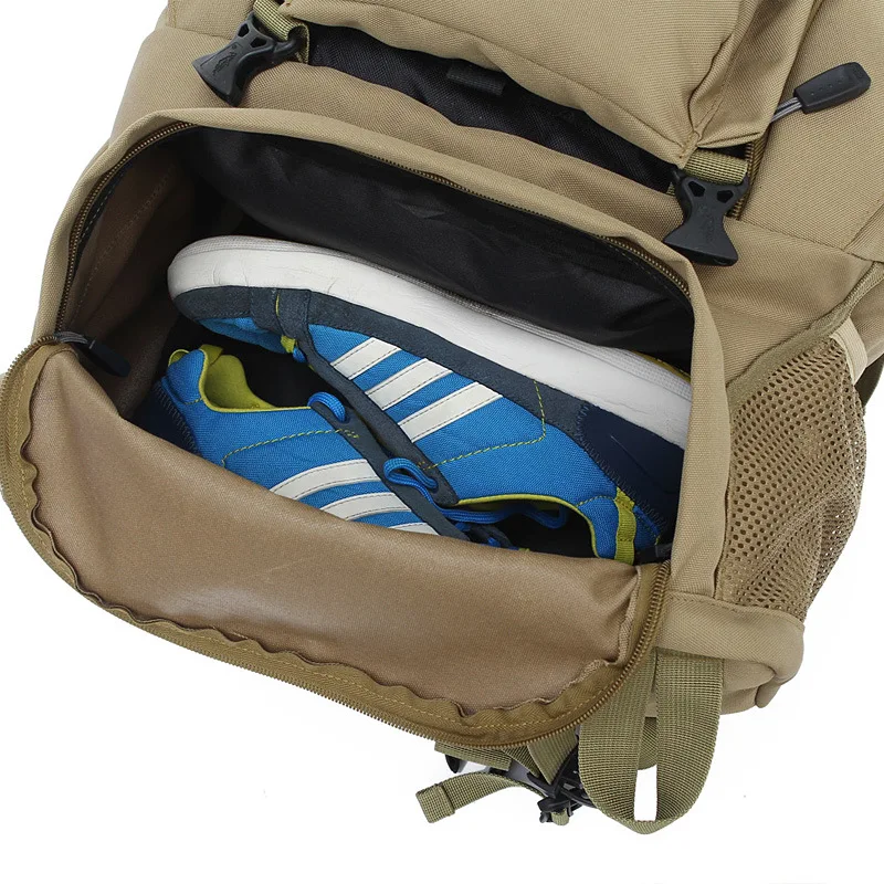 45L Waterproof Polyester Travel Backpack Rucksack Outdoor Sport Bag Mountaineering  Camping Hiking Trekking Mochila | Спорт и