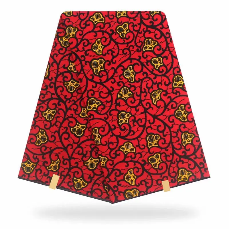 30 Esewing африканская батиковая набивка ткань золотой узор Настоящая Африканская ткань с воском гарантированное настоящая Анкара восковая печать хлопок для платья - Цвет: 30