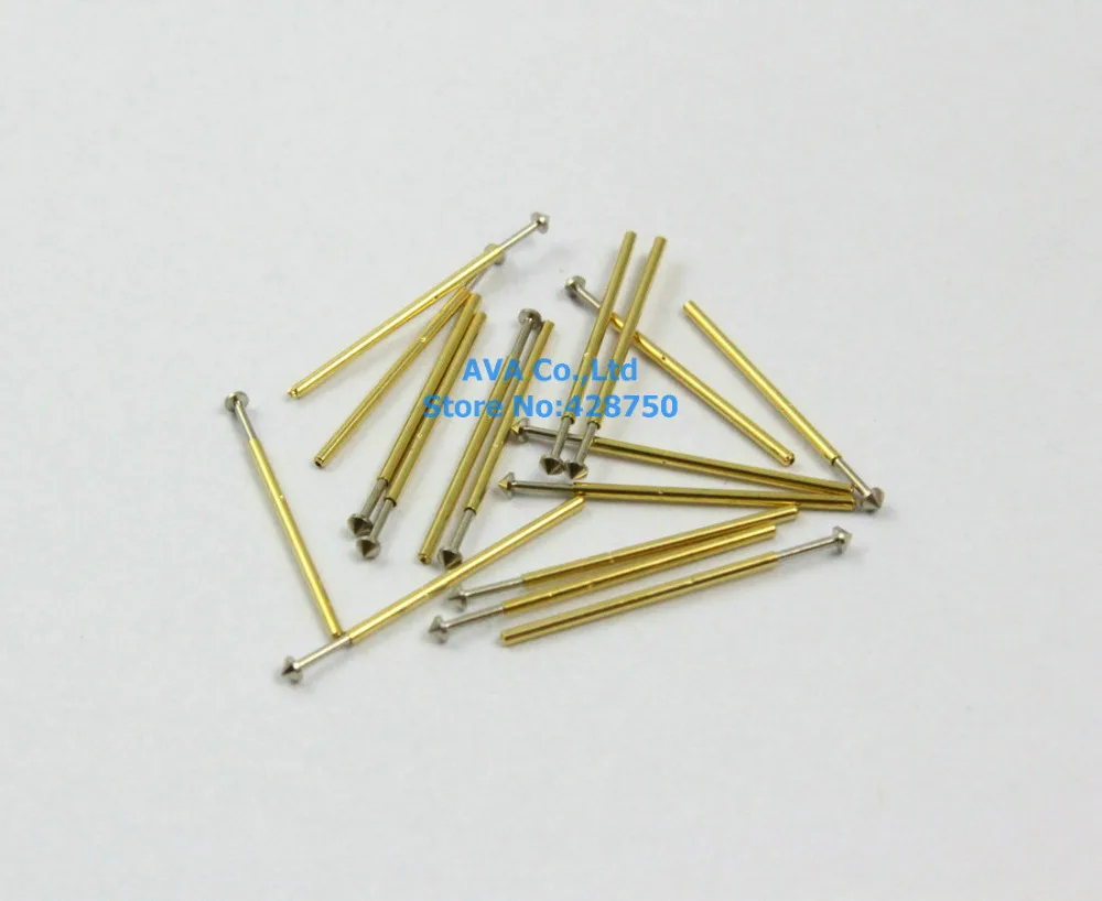 Пружинный тестовый зонд длина 0 68 мм 16 75 г 100 шт.|spring test probe|pin pinpin |