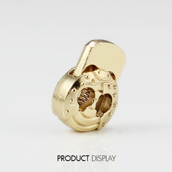 Металлический стопор золотистого цвета 100 переключатель для пряжки зажим шнура