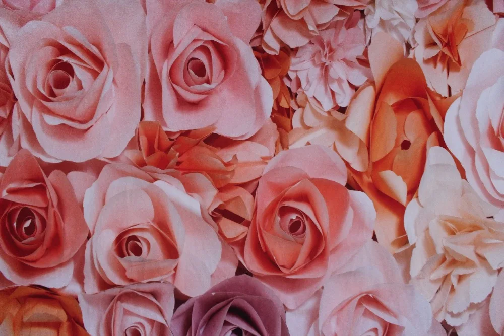 VinylBDS Valentine's Day Background Flower Wall Photography Backdrop Naturism Children Photos Backgrounds for Studio | Электроника