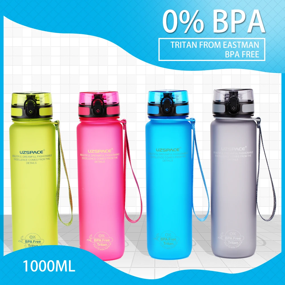 Спортивные бутылки для воды прямые напитки и соломинки My Bottle 500 мл портативная