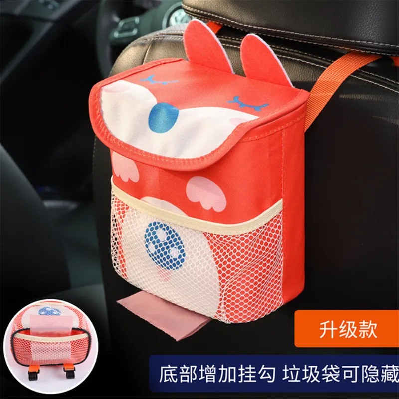 4 Universal Baby Stroller Bag Organizer Bag Cartoon Design Waterproof Car Hanging Basket Storage Stroller Accessories - Цвет: 4