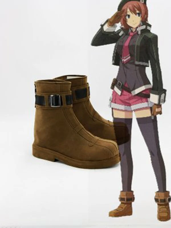 

The Legend of Heroes Zero no Kiseki Noel Seeker Halloween Cosplay Boots Shoes Anime Party Cosplay Boots Adult Women Shoes