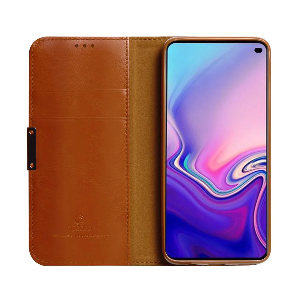 DZgogo Чехол-бумажник из натуральной кожи для samsung Galaxy Note10 Note 10+ магнитная откидная крышка S10 S9 Plus S10e Note 9 10 чехлы для телефонов