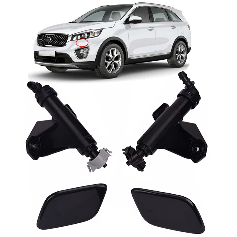 CAPQX для KIA Sorento переднего бампера фары фар сопло Jet насадка насоса и Крышка OEM#98681C5000