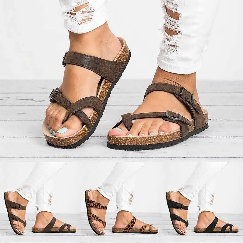 Sandalias mujer/женские летние пляжные сандалии на плоской подошве и низком каблуке