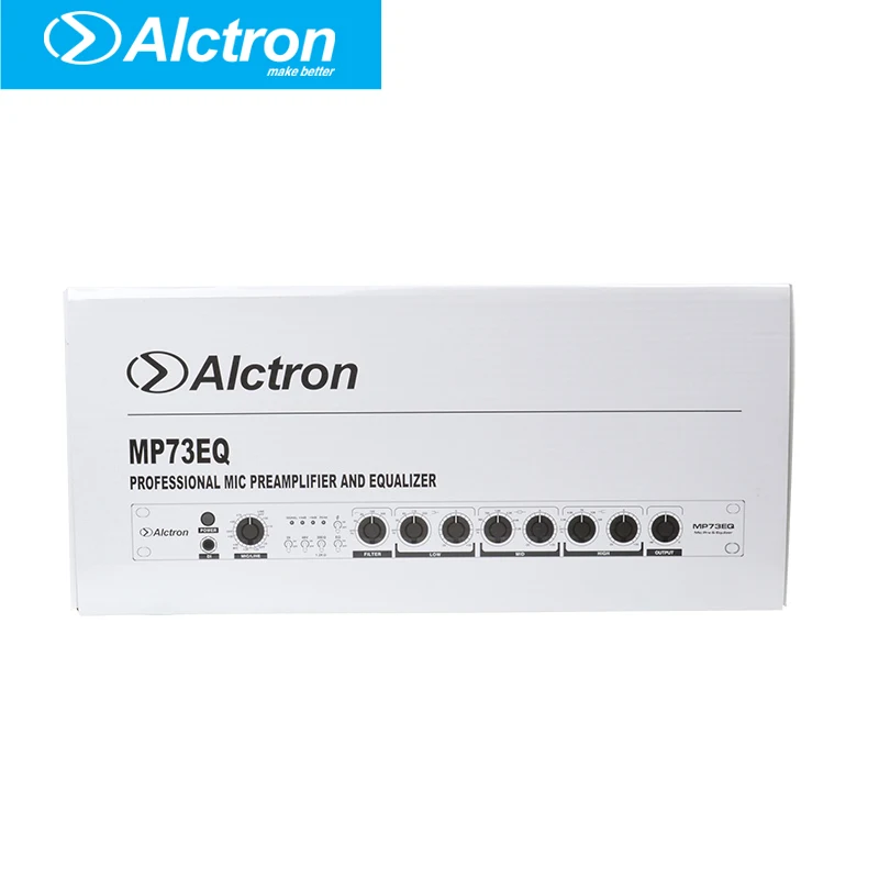 Alctron MP73EQ высокого класса микрофон/инструмент предусилитель и эквалайзер pro MIC/line
