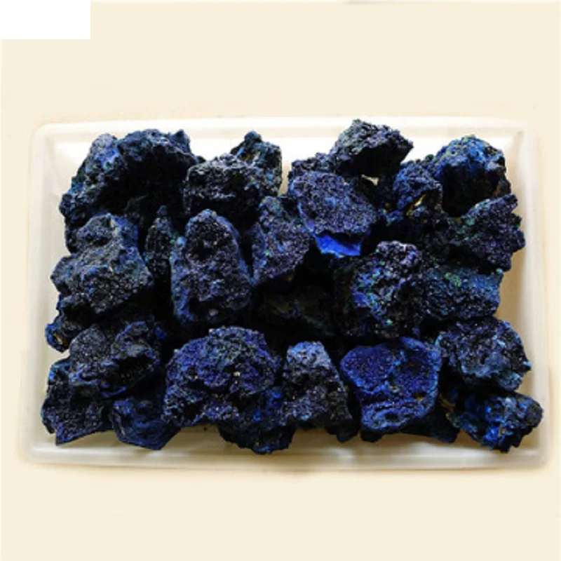 

Crystal Azurite Original Stone Natural Raw quartz Rough Mineral Specimen