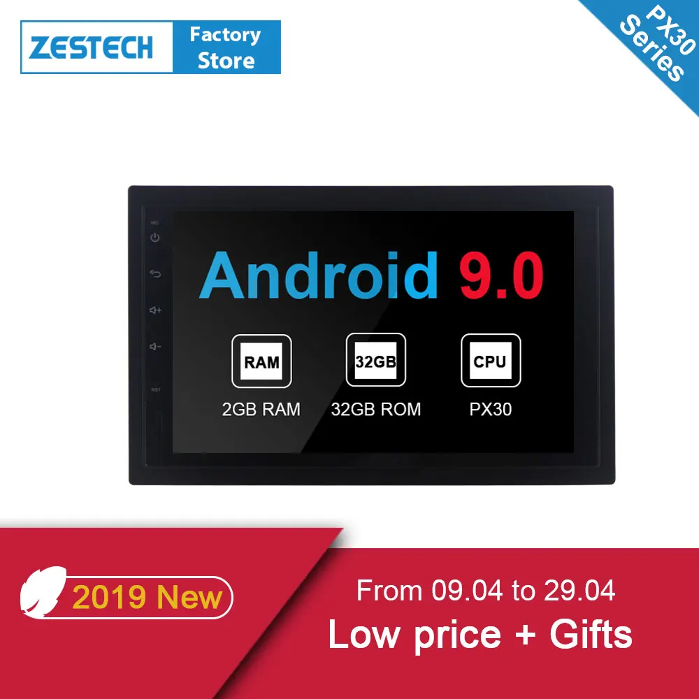 ZESTECH 7 &quot2 Гб оперативная память Android 9 0 DVD плеер автомобиля для Universa hyundai NISSAN KIA Toyota