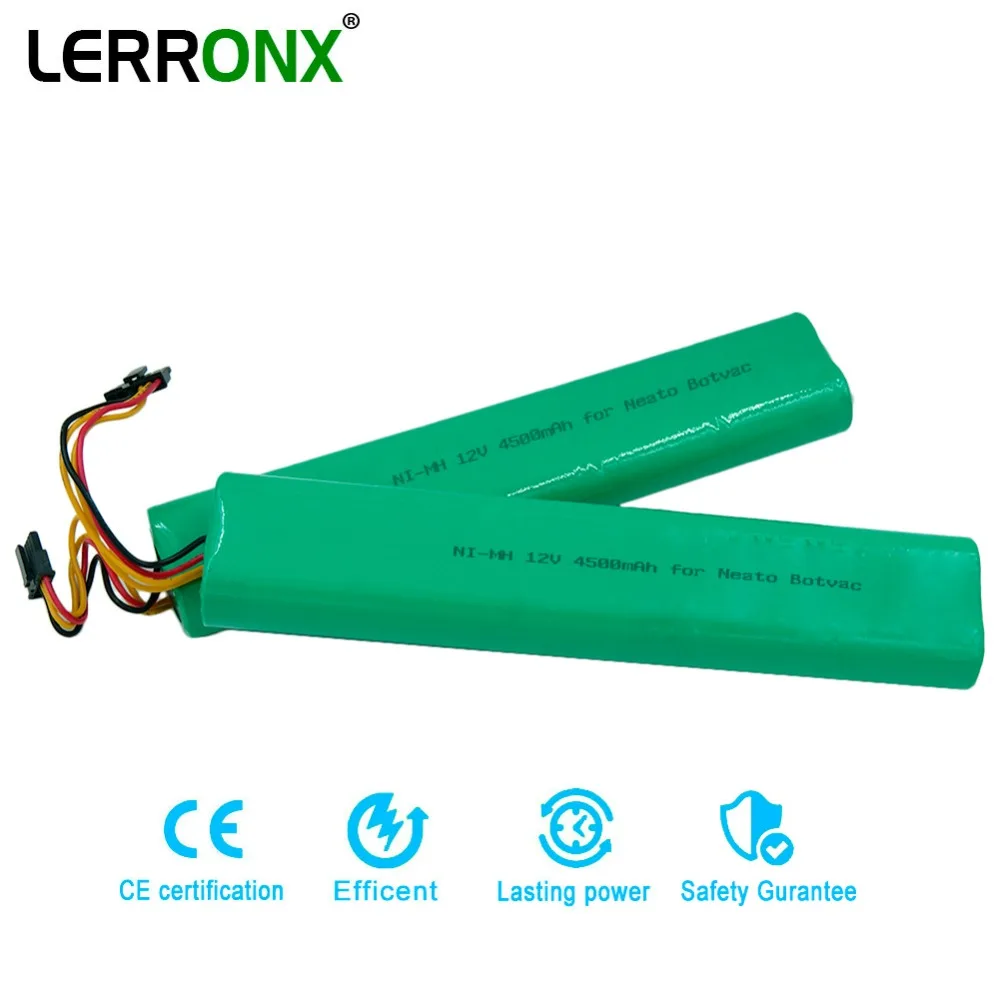 

High Capacity 4500mAh 12V Ni-MH Replacement rechargeable battery for Neato Botvac Vacuum Cleaner 70e 75 80 D75 caSino187 D85
