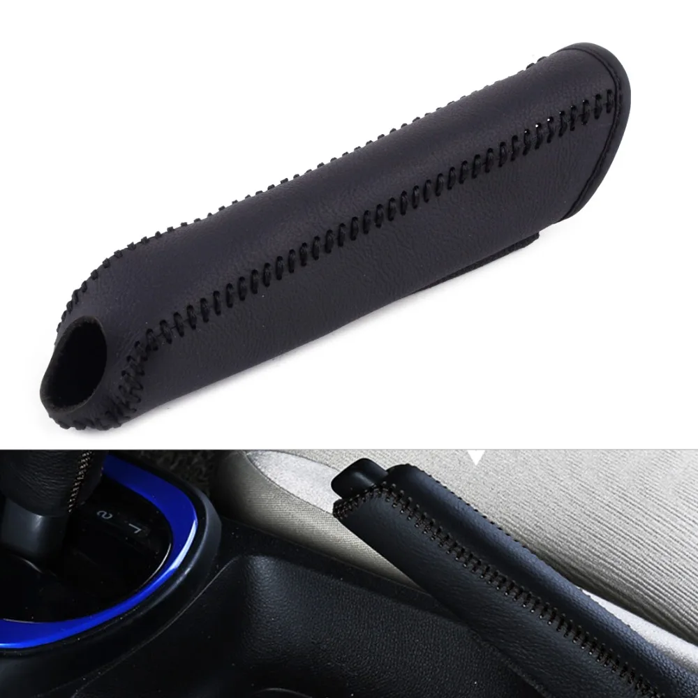 Кожаный чехол для ручного тормоза автомобиля защитный рукав подходит Honda Civic 2004