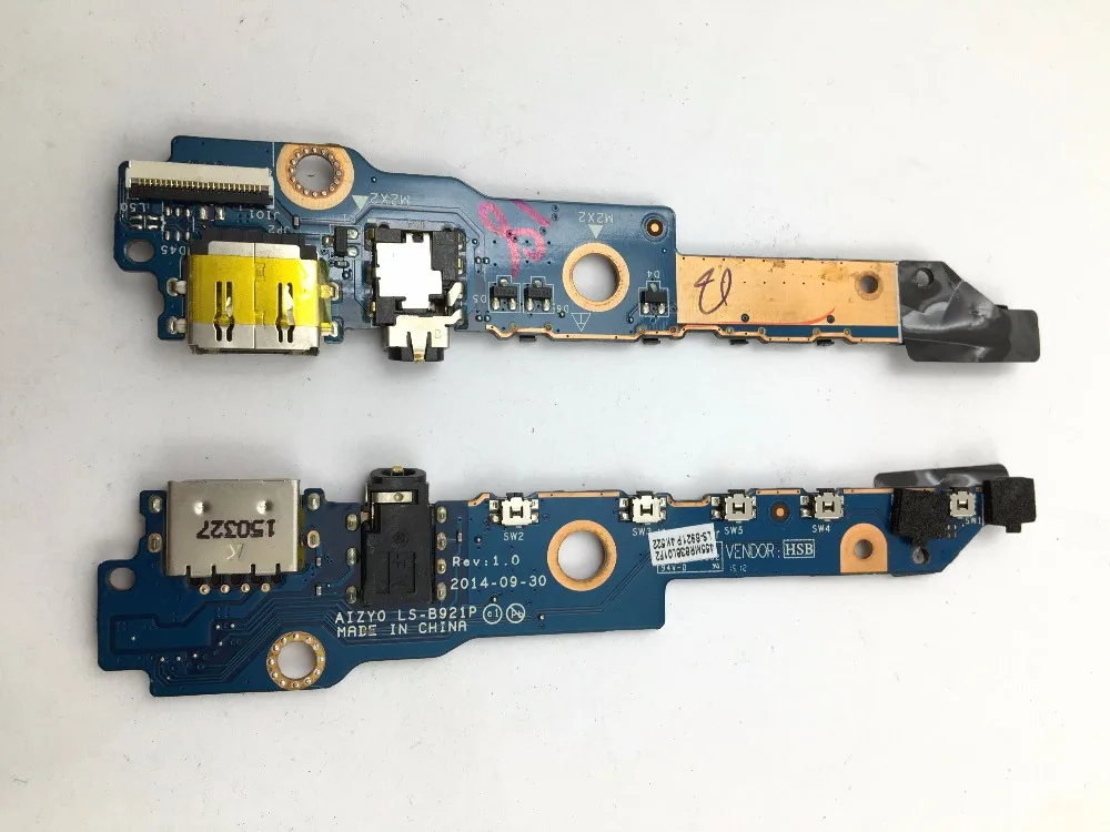 

Original For Lenovo Yoga3 11 USB Board Audio Board LS-B921P