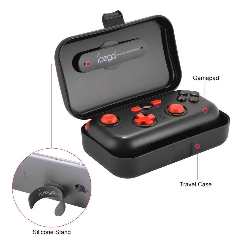 iPega PG-9085 PG 9085 Bluetooth Gamepad Joystick Pad Red Wizard Wireless Game Controller for Android/ iOS/ Nintendo/ Switch/Win |