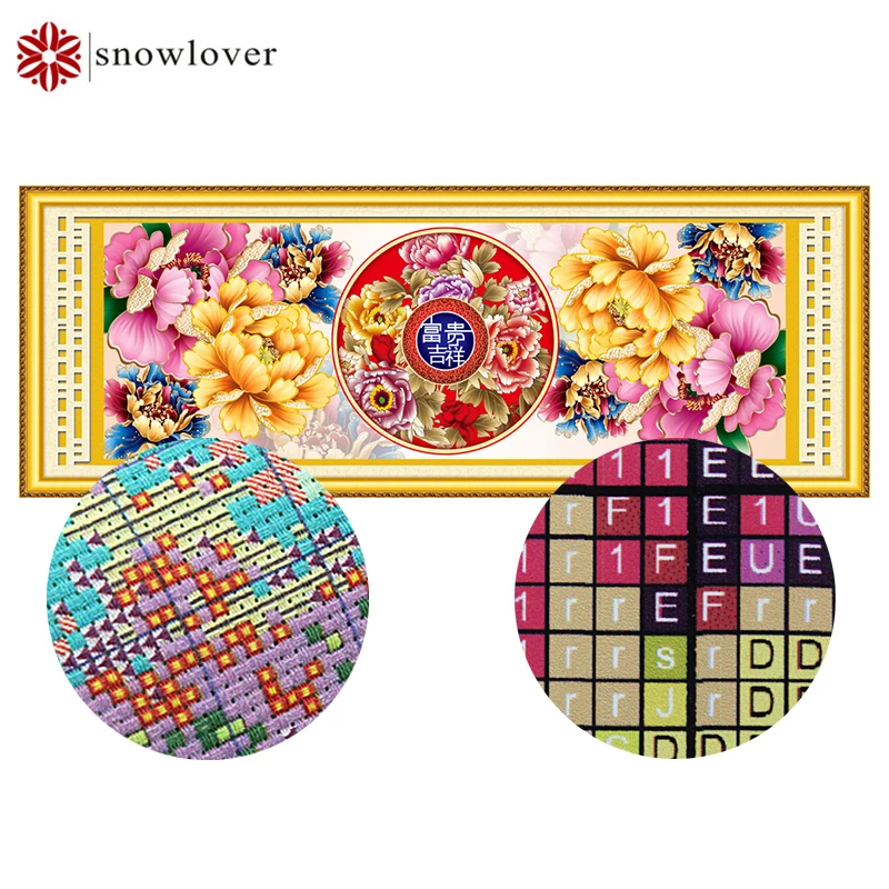 Набор для вышивки Snowlover рукоделие DMC Вышивка крестиком цветы растение наборы 9ct 11ct