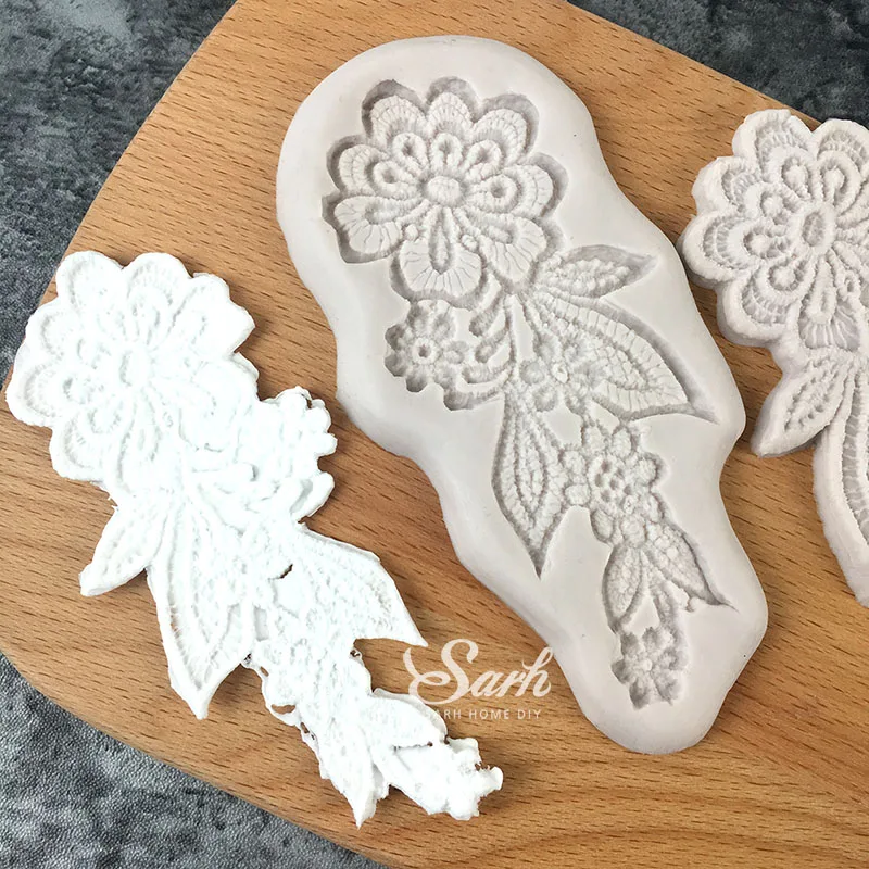 2 шт./набор двусторонние формы для выпечки в европейском стиле|mould for|chocolate mouldflowers