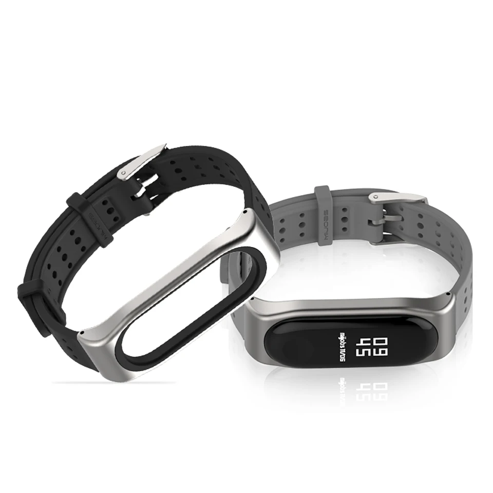 Mi jobs mi band 3 Силиконовый ремешок для Xiaomi mi Band 4 Ремешок Браслет умные часы mi Band 4 ремешок для Xiao mi Band 3