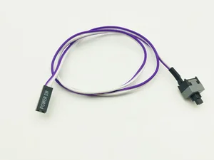 Новая материнская плата 50 см, кнопка питания, SW переключатель питания, кабель сброса, адаптер, шнур для майнинга BTC EOS ETH