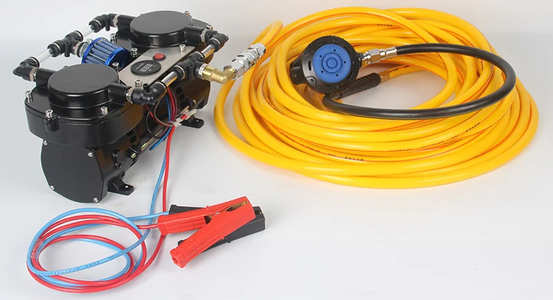 DP70B плюс оборудование для дайвинга 12V кальян Дайвинг компрессор для дайвинга с дисплеем и фильтром, замена фильтра