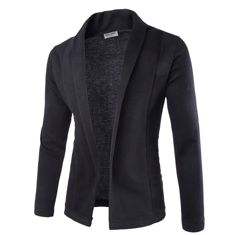 

Vogue Sweater Men Nice Brand Concise V-Neck Sweater Coat Cardigan Male Solid Color Slim Mens Cardigan Sweater Coat Cardigan