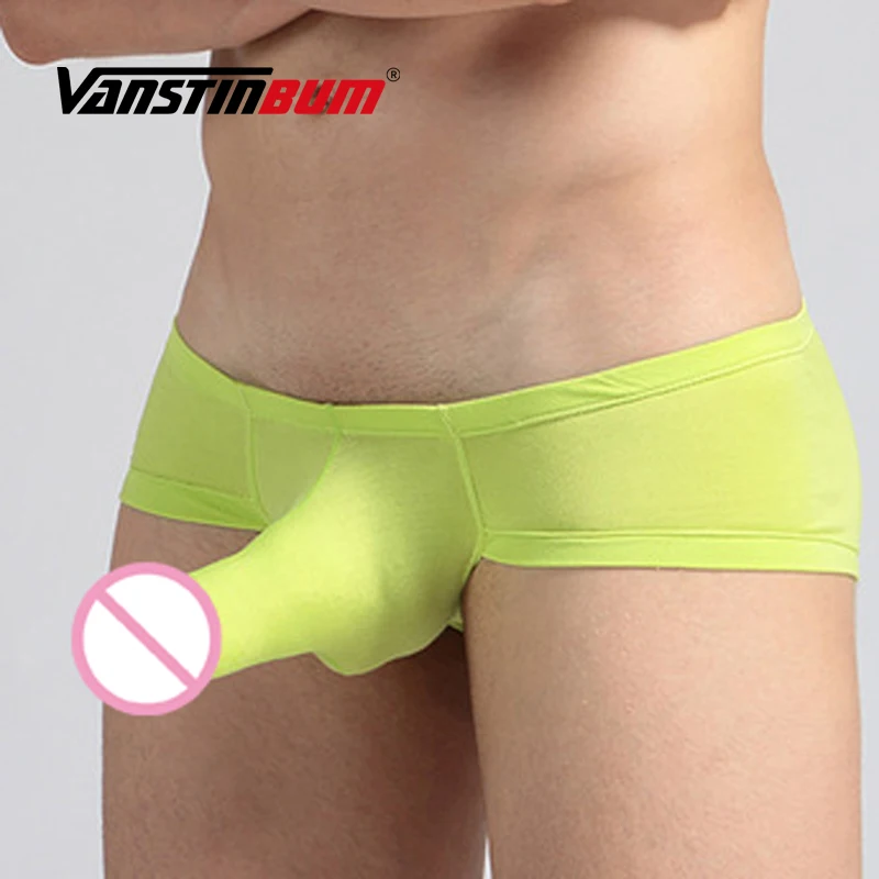VANSTINBUM, боксеры, шорты, сексуальное мужское нижнее белье, мужское, Крутое, слон, нос, U мешочек, дышащие трусы, веселая низкая талия, Модальные трусы