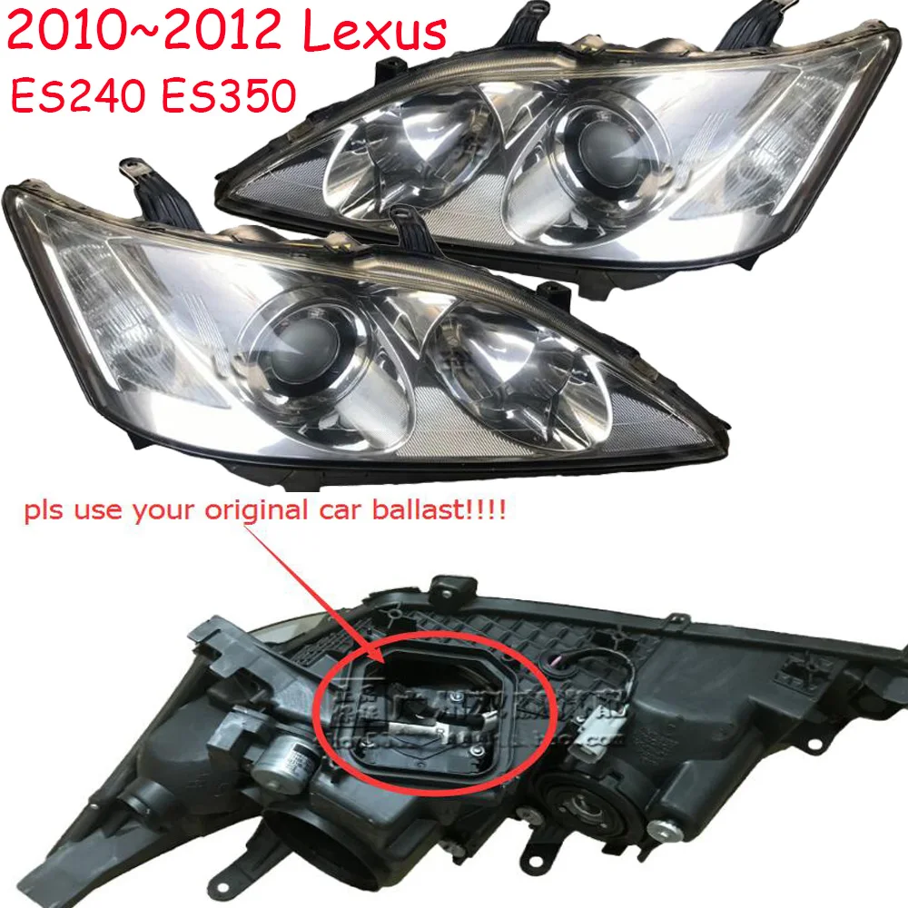 1 шт. автомобиль бамперная фара для Lexus светодиодные фары ES240 ES350 2006~ 2008/2010~ 2012y автомобильные аксессуары передний свет для Lexus противотуманных фар