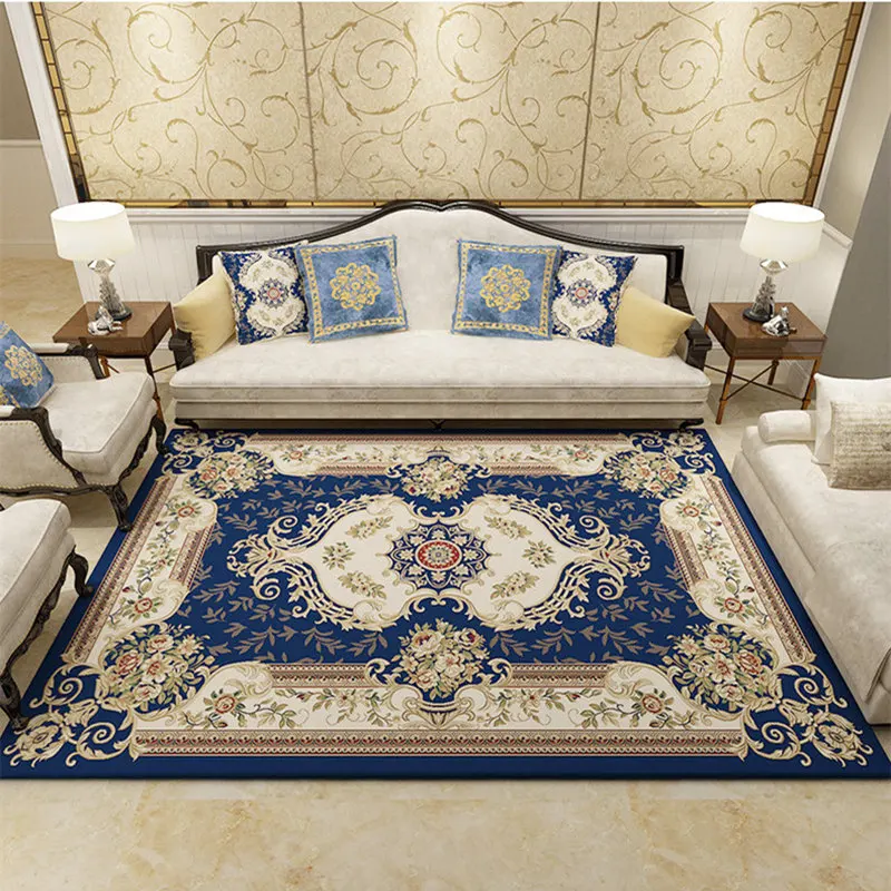Europe Style Living Room Carpet For Home Decor Bedroom Bedside Thicken Tea Table Mat Sofa Rugs 80*150cm Soft Floor Mats Doormat | Дом и сад