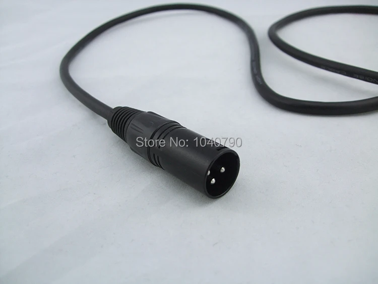XLR 3Pin черный Mic кабель Шнур микрофон аудио папа к женскому экранированный Телефон