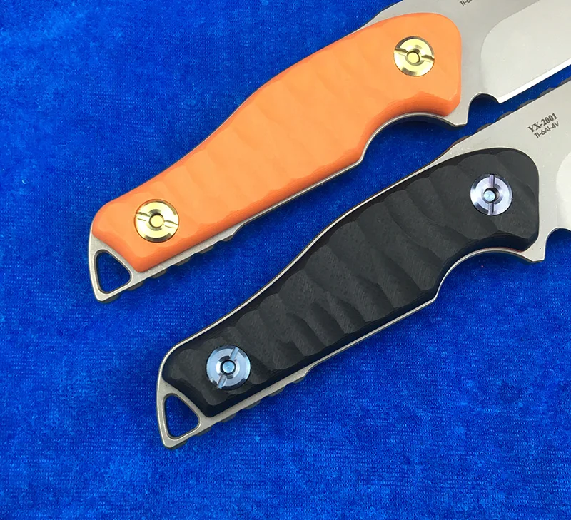 LEMIFSHE YX2001 новый нож TI 6Al 4V лезвие G10 ручкой и фиксированным лезвием KYDEX оболочка