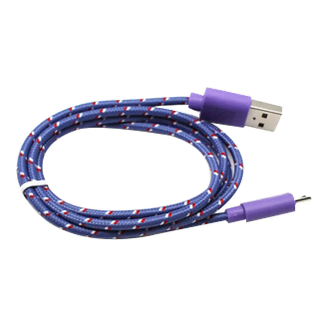 Dewtreetali Универсальный 1 шт. 3 м пеньковая веревка Micro USB зарядный кабель-трос для