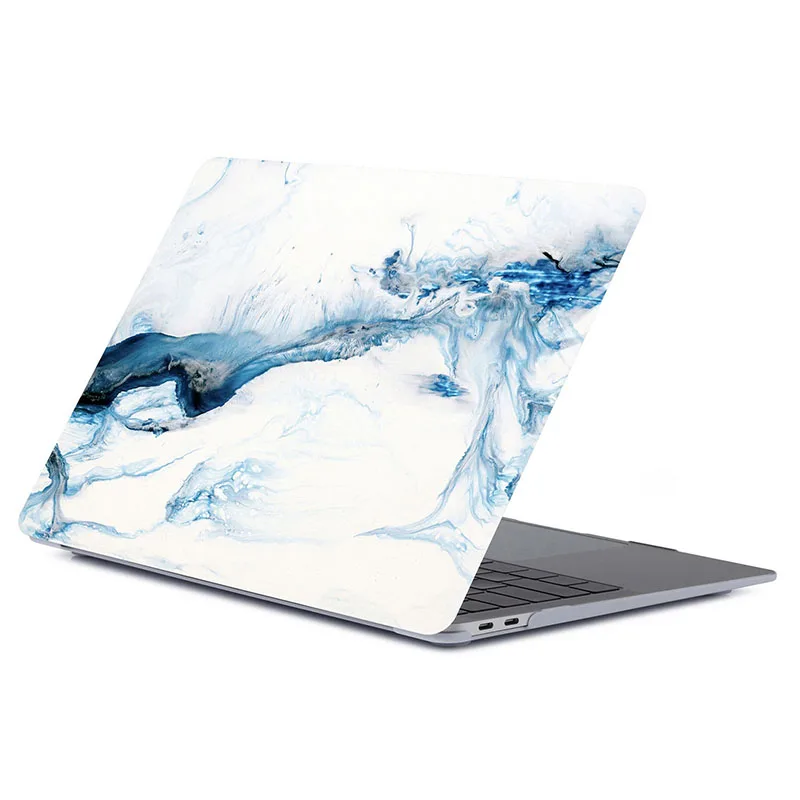 Жидкий красочный мраморный чехол для ноутбука Apple MacBook Pro Air Retina 11 12 13 15 4 New Mac Book 3