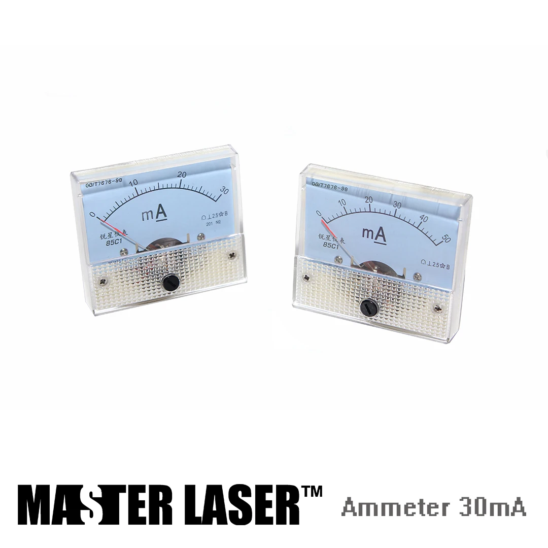 60 Вт 80 100 120 150 CO2 лазерной резки 50mA амперметр|ammeter car|machine cutmachine drink |