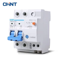 chint leakage circuit breaker c32 two home with electric shock protection air switch nbe7le 2p 32a