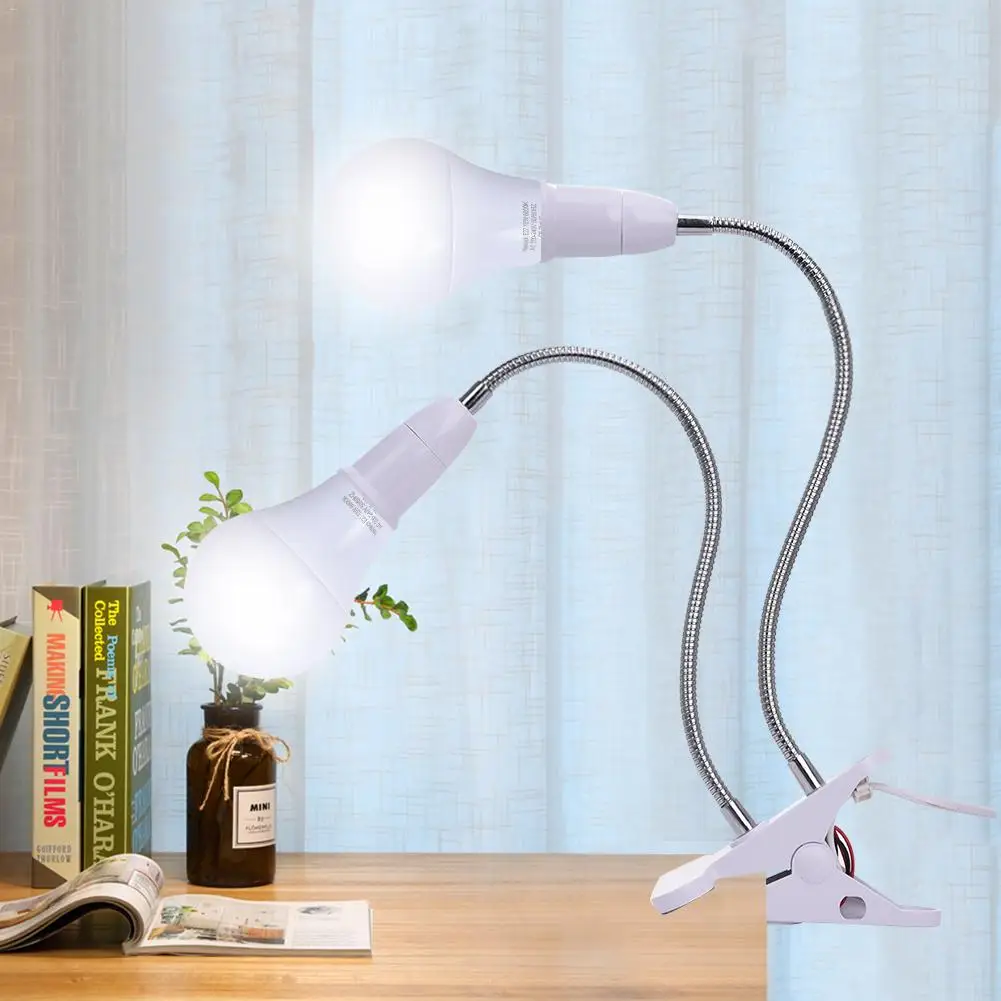 настольная ламп USB светодио дный свет стол с клип кровать чтение книги