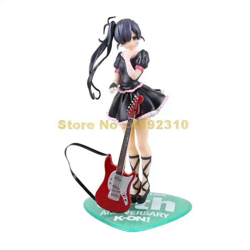 Аниме k-on! Коллекционная экшн-фигурка Адзуса Накано из ПВХ 5 юбилей 1/8 20 см | Игрушки