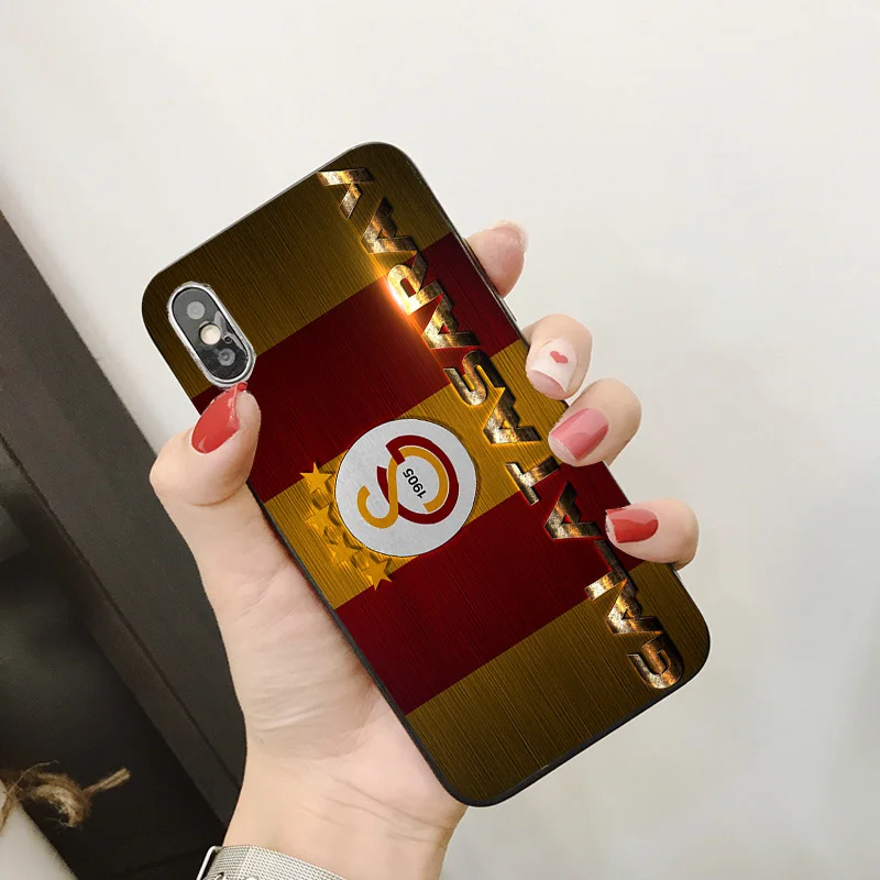 Yinuoda Galatasaray Spor Kulubu Team phone case Aziz для i Phone Case DIY рисунок мягкий TPU чехол X XR XS MAX 7 8 plus 6 S 5s
