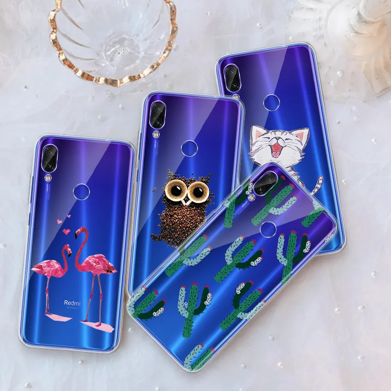 Силиконовый чехол с узором для Xiaomi Redmi Funda для Xiaomi Redmi Note 7 pro Redmi note 6 pro 6 6A чехол s защитный чехол из ТПУ