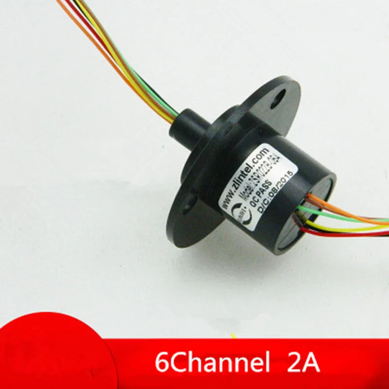 

Precision Conductive Slip Ring Cap Type Collector Can Be Connected In Multiple Lines
