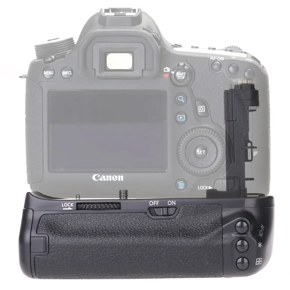Батарейный блок держатель для цифровой DSLR камеры Canon 6D как BG-E13 | Электроника