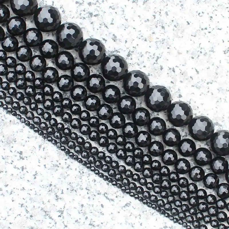 Граненые черные Агаты круглые Beads15 &quot/38 см для изготовления DIYJewelry мы предлагаем