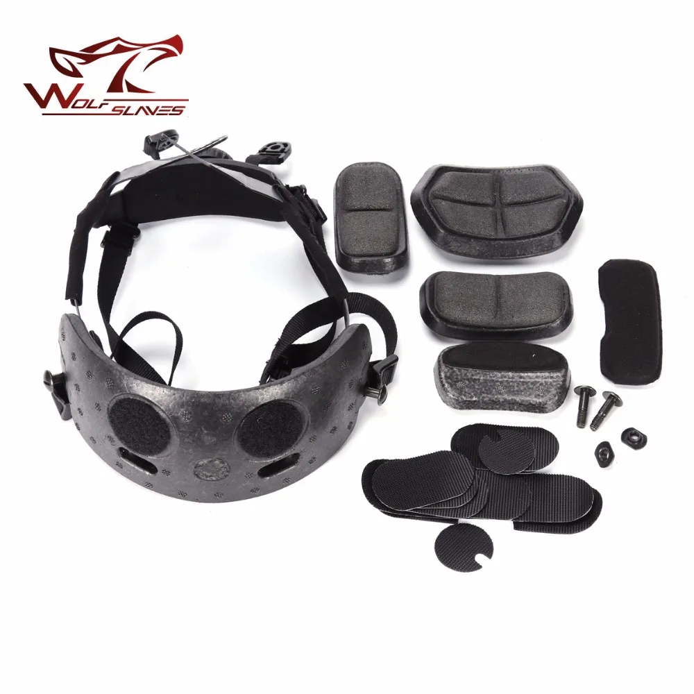 

Helmet Hanging System for Fast BJ/PJ/MICH Helmets Tactical Helmet Liner & Suspension System Army Protective Hemet Accessories