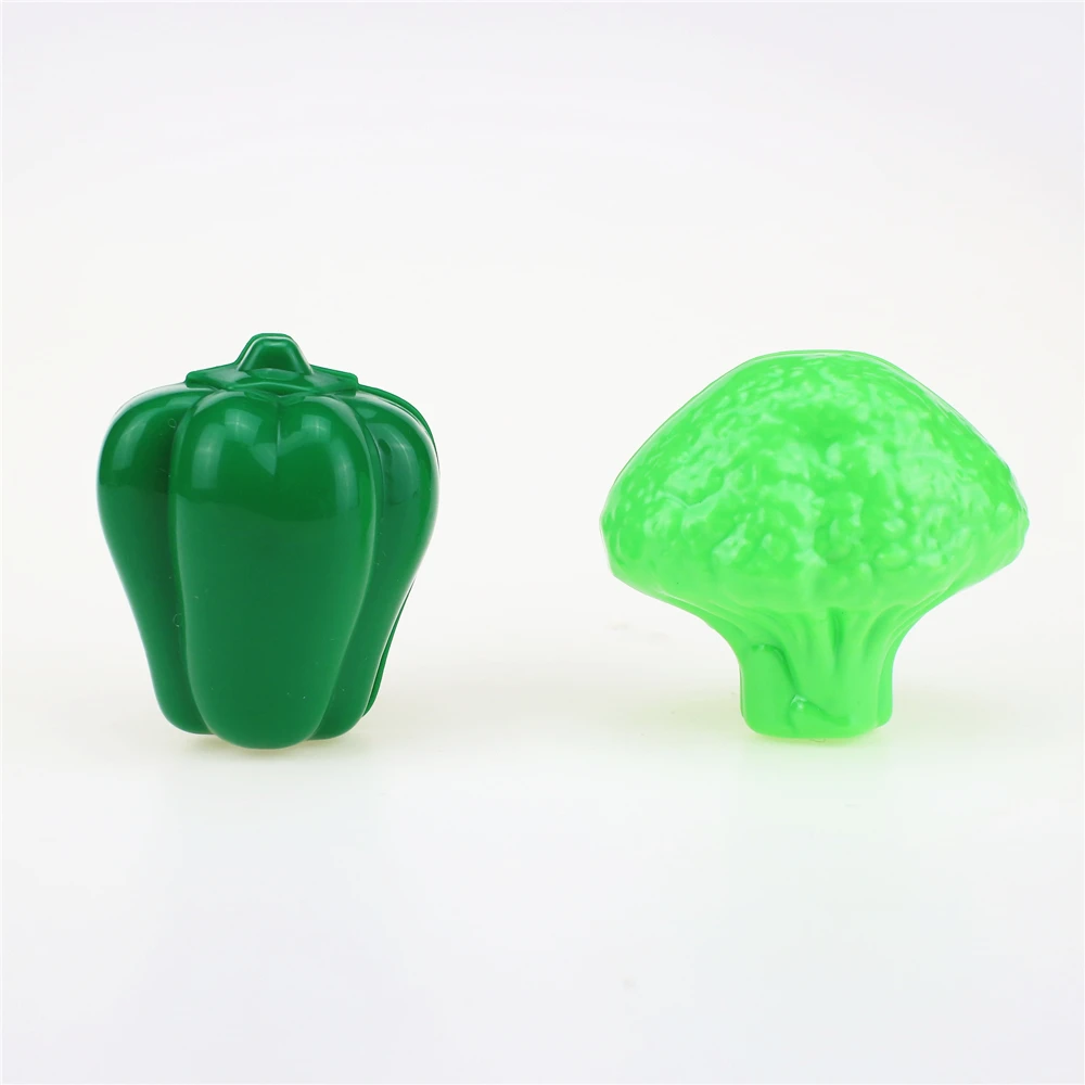 12 шт./компл. пластиковая игрушка для фруктов и овощей раннего развития