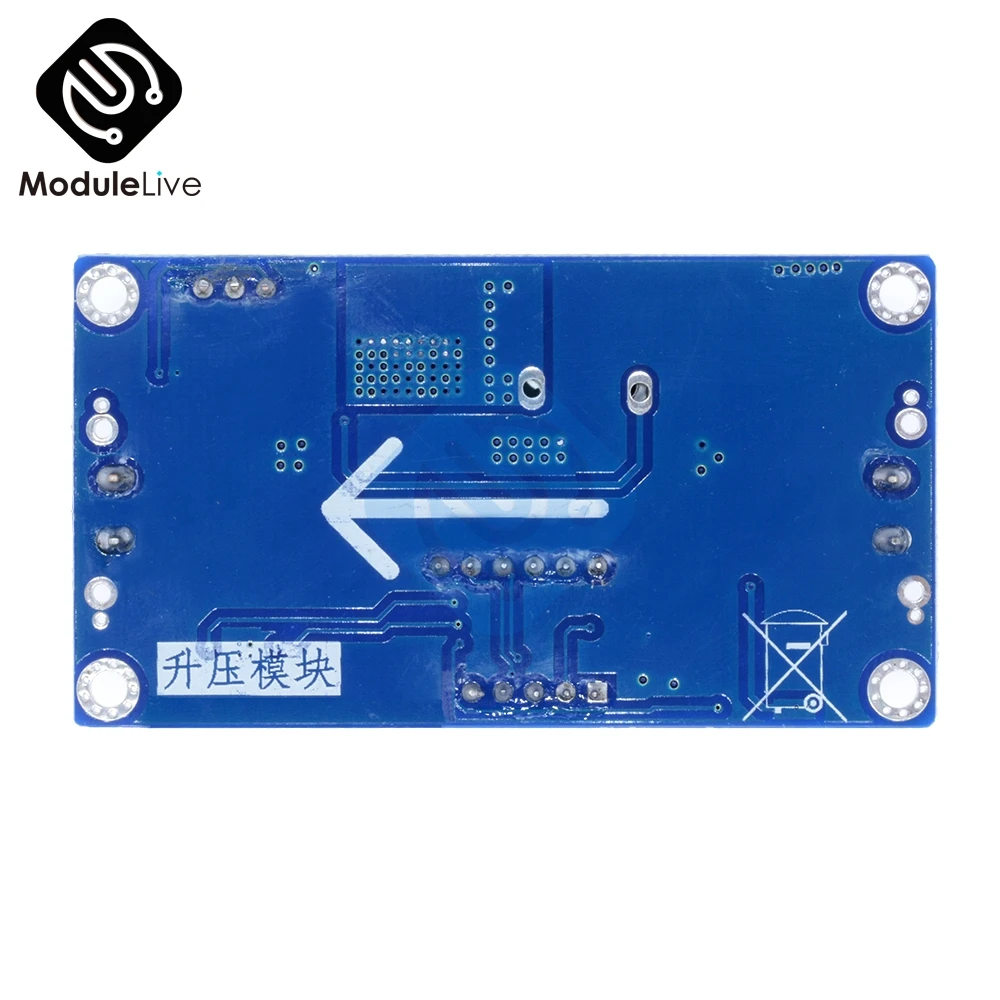 DC XL6009 цифровой повышающий Питание Модуль Регулируемый 4 5 32V постоянного тока до 35V