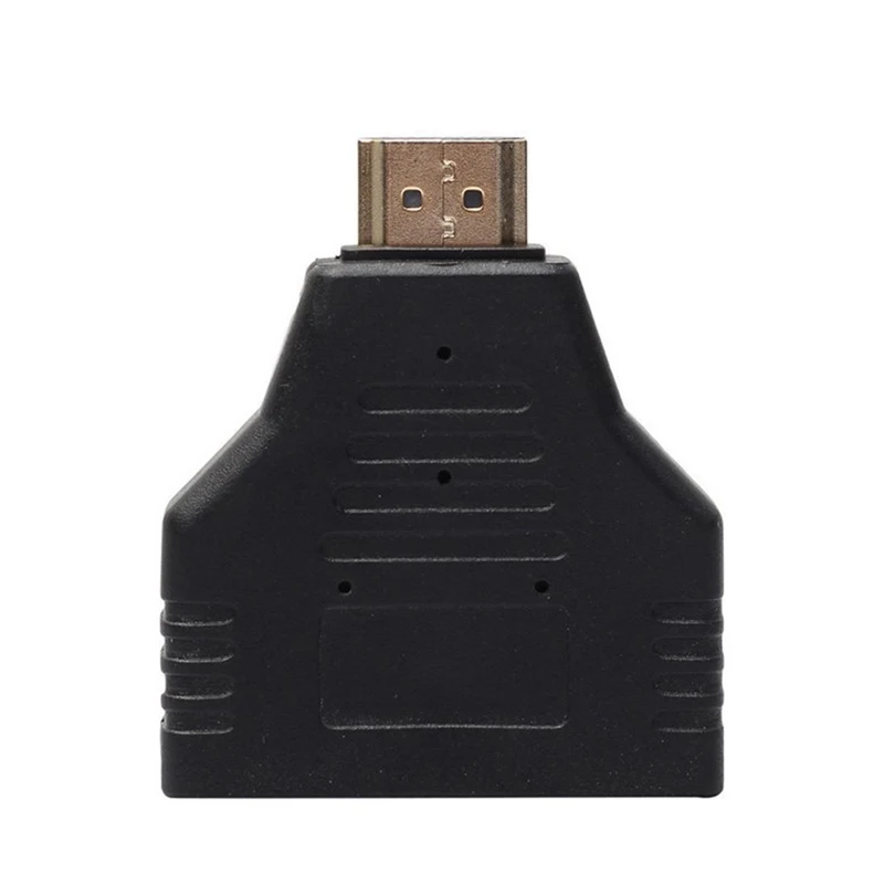 1080 P 1 в 2 Переходник HDMI разветвитель штекер Женский Onversion головной адаптер Мужской