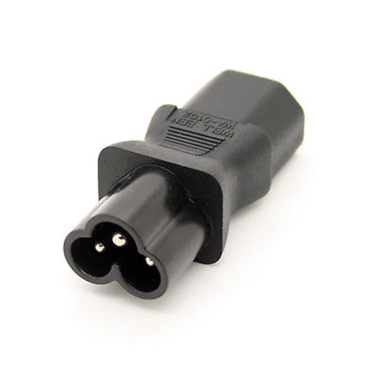 2 шт. IEC 320 C13 C6 3Pin Female to Male Micky адаптер питания To | Электроника
