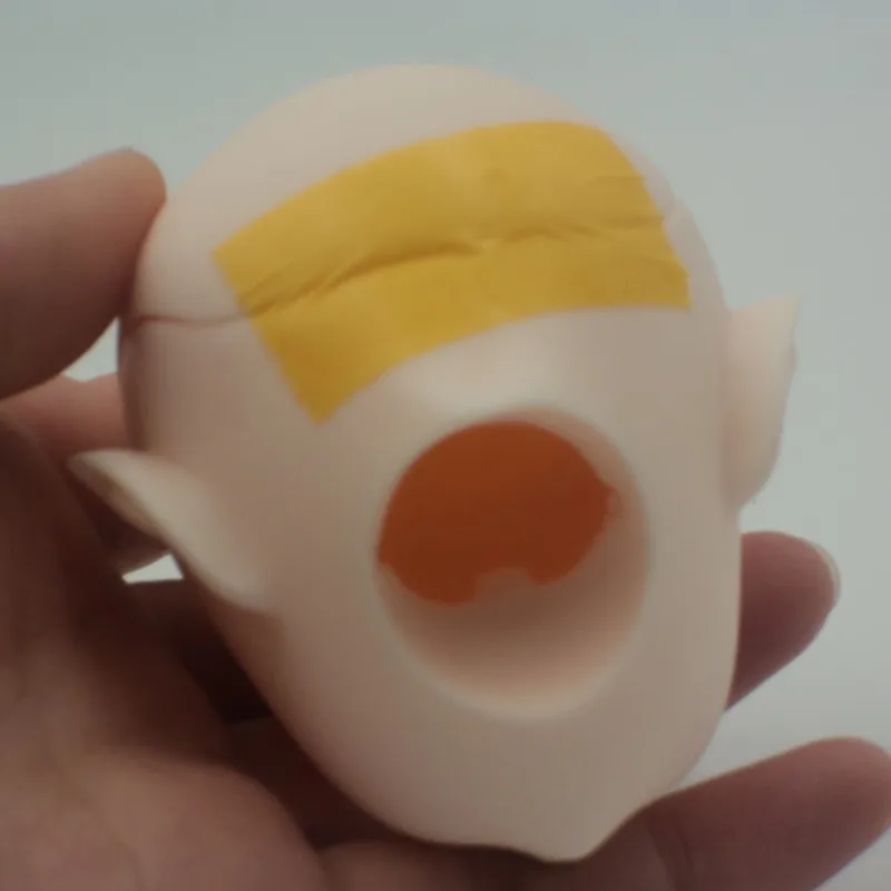 

BJD Doll accessories 4 bjd single head for pratice face up