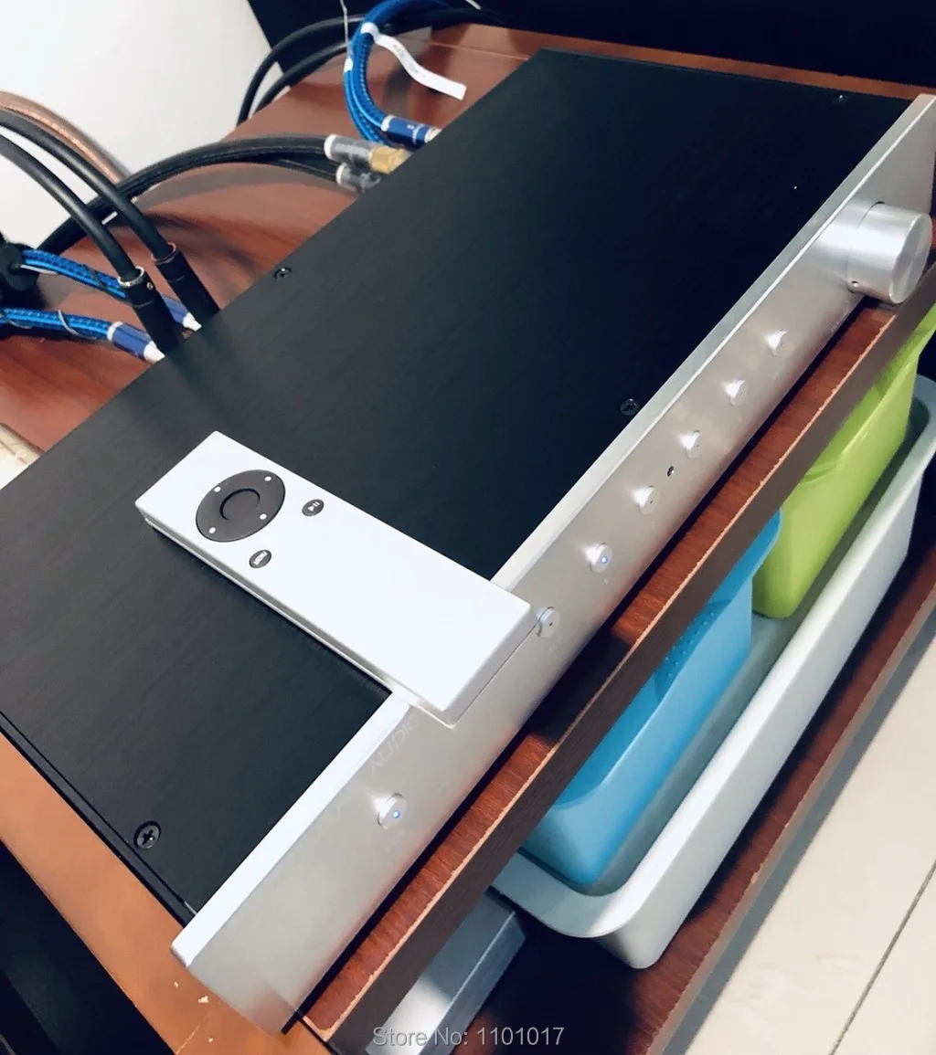 Wailiang Breeze аудио имитированный MBL6010D Предварительный усилитель с пультом дистанционного управления HIFI EXQUIS полный баланс MBL6010 предусилитель