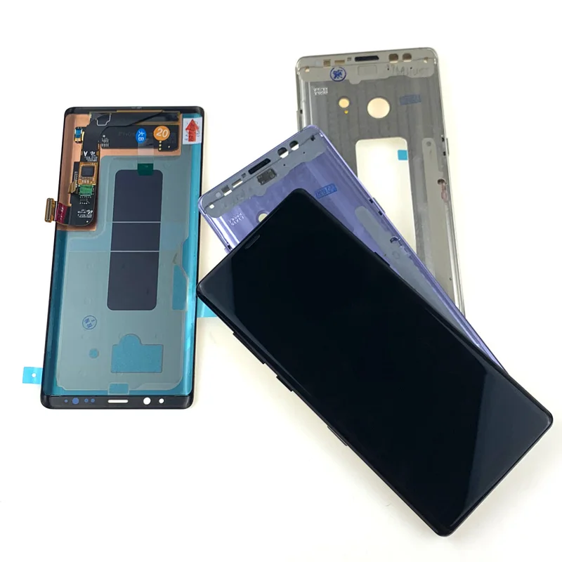 100% Протестировано 6 3 &quotдля SAMSUNG GALAXY Note 8 lcd с рамкой N950 N950F дисплей сенсорный экран