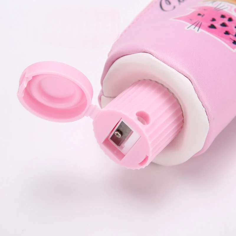 Чехол для карандашей astuccio kawaii unicorn pink estuche escolar piornik cartuchera para lapices trousse crayon cute estuches papeleria