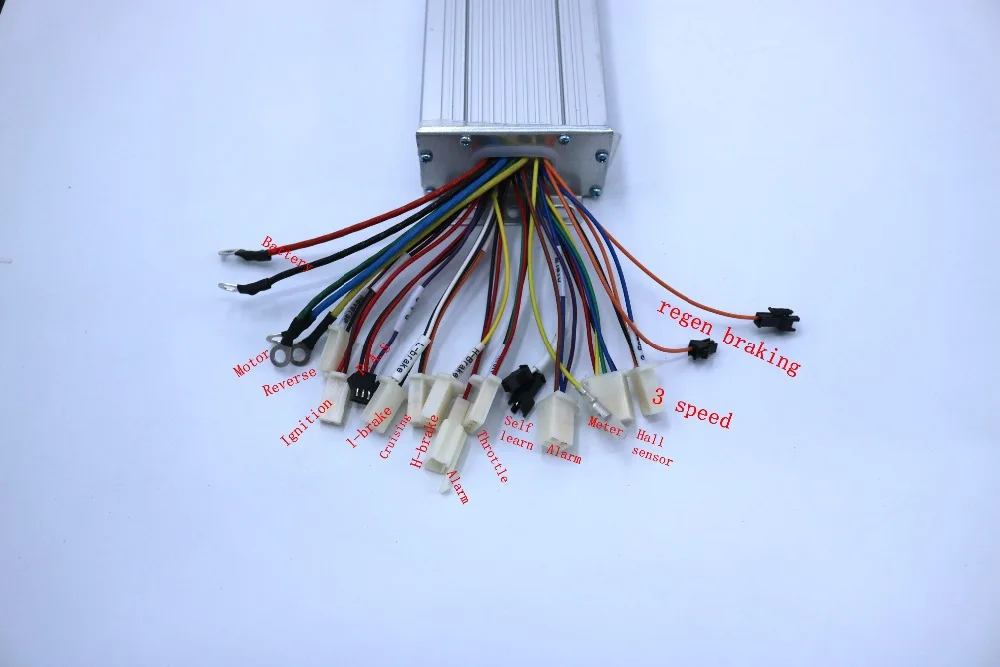 15 Mosfets 36 V/48 V 800W 1000W 35A двойной датчик режима/датчик меньше BLDC Электрический велосипед/контроллер скутера